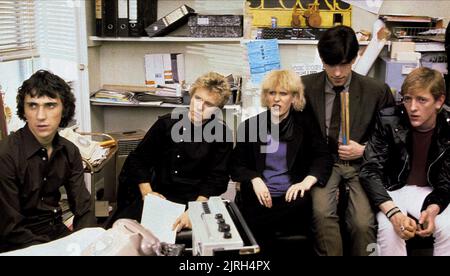 PHIL DANIELS, GARY TIBBS, HAZEL O'CONNOR, PETER-HUGO DALY, MARK WINGETT, BREAKING GLASS, 1980 Stock Photo