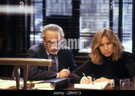 RICHARD DREYFUSS, BARBRA STREISAND, NUTS, 1987 Stock Photo