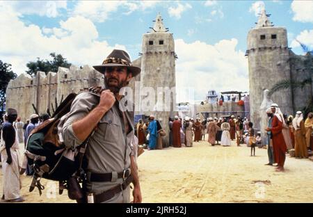 RICHARD CHAMBERLAIN, ALLAN QUATERMAIN AND THE LOST CITY OF GOLD, 1986 Stock Photo