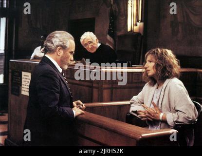 RICHARD DREYFUSS, BARBRA STREISAND, NUTS, 1987 Stock Photo