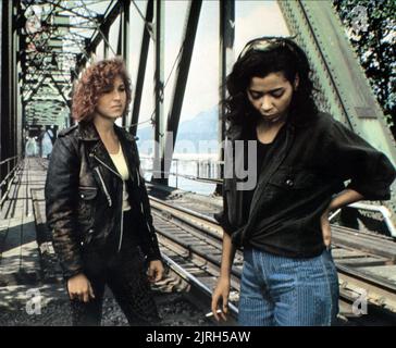 TATUM O'NEAL, IRENE CARA, CERTAIN FURY, 1985 Stock Photo