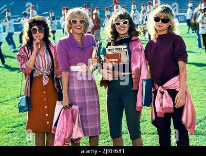 MAUREEN TEEFY, LORNA LUFT, ALISON PRICE, MICHELLE PFEIFFER, GREASE 2, 1982 Stock Photo