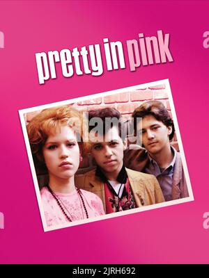 MOLLY RINGWALD, JON CRYER, ANDREW MCCARTHY, PRETTY IN PINK, 1986 Stock Photo