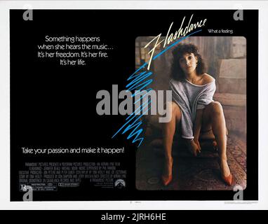 JENNIFER BEALS POSTER, FLASHDANCE, 1983 Stock Photo - Alamy