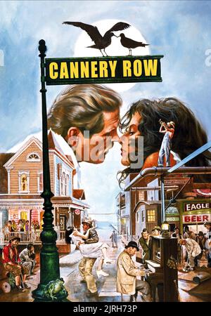 NICK NOLTE, DEBRA WINGER, CANNERY ROW, 1982 Stock Photo