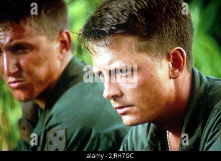 MICHAEL J. FOX, CASUALTIES OF WAR, 1989 Stock Photo