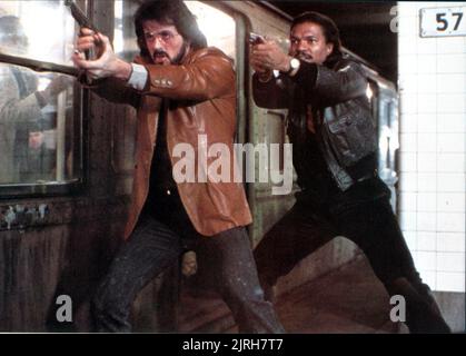 SYLVESTER STALLONE, BILLY DEE WILLIAMS, NIGHTHAWKS, 1981 Stock Photo