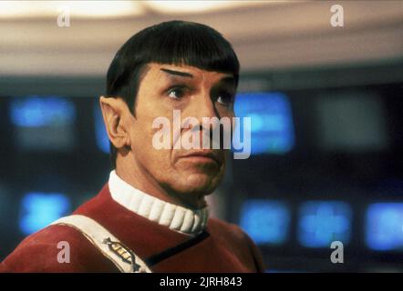 LEONARD NIMOY, STAR TREK V: THE FINAL FRONTIER, 1989 Stock Photo