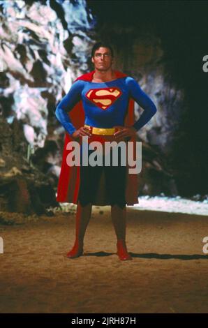 CHRISTOPHER REEVE, SUPERMAN III, 1983 Stock Photo