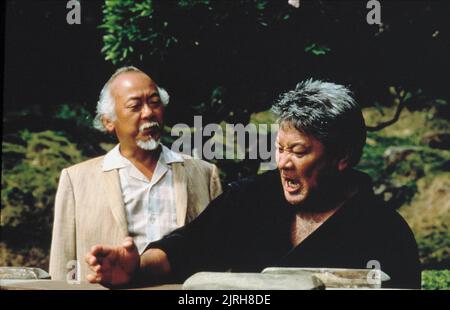 PAT MORITA, THE KARATE KID PART II, 1989 Stock Photo - Alamy
