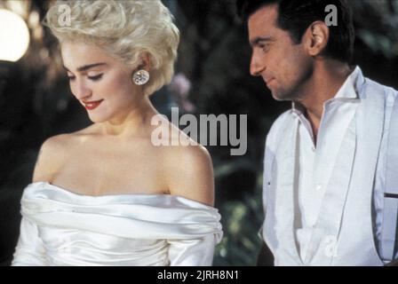 MADONNA, GRIFFIN DUNNE, WHO'S THAT GIRL?, 1987 Stock Photo