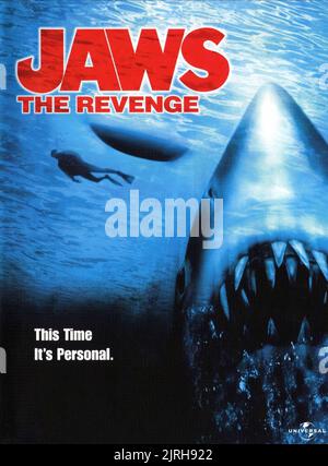 MOVIE POSTER, JAWS: THE REVENGE, 1987 Stock Photo