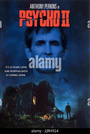 ANTHONY PERKINS, PSYCHO II, 1983 Stock Photo