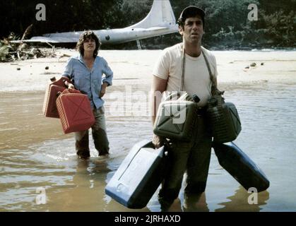 GENEVIEVE BUJOLD, ELLIOTT GOULD, THE LAST FLIGHT OF NOAH'S ARK, 1980 Stock Photo