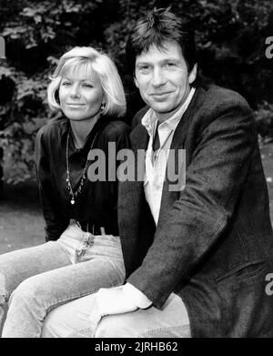 GLYNIS BARBER, MICHAEL BRANDON, DEMPSEY and MAKEPEACE, 1986 Stock Photo