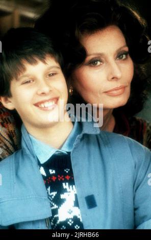 EDOARDO PONTI, SOPHIA LOREN, AURORA, 1984 Stock Photo