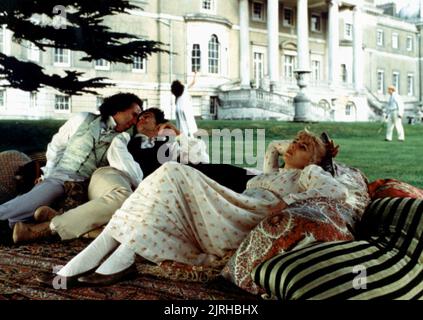 TIMOTHY SPALL, GABRIEL BYRNE, NATASHA RICHARDSON, GOTHIC, 1986 Stock Photo