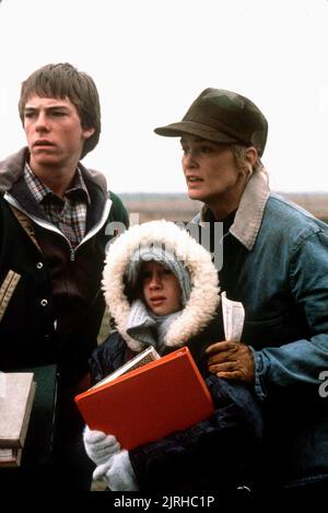 LEVI L. KNEBEL, THERESA GRAHAM, JESSICA LANGE, COUNTRY, 1984 Stock Photo