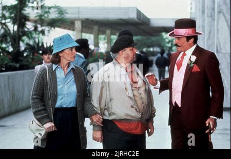 CHARLES DURNING, OLIVER REED, TWO OF A KIND, 1983 Stock Photo