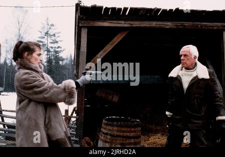 JOANNA PACULA, LEE MARVIN, GORKY PARK, 1983 Stock Photo