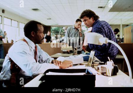 DANNY GLOVER, MEL GIBSON, LETHAL WEAPON 2, 1989 Stock Photo