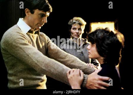 SAM NEILL, LISA HARROW, BARNABY HOLM, THE FINAL CONFLICT, 1981 Stock Photo