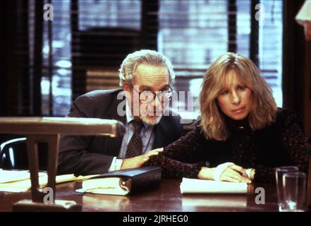 RICHARD DREYFUSS, BARBRA STREISAND, NUTS, 1987 Stock Photo