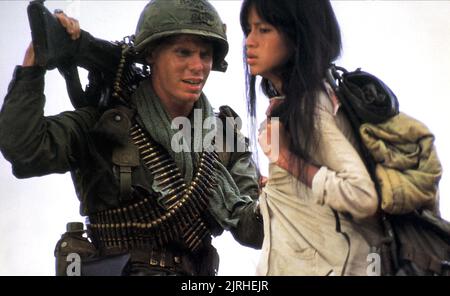 DON HARVEY, THUY THU LE, CASUALTIES OF WAR, 1989 Stock Photo