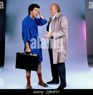 JOHN RUBINSTEIN, JACK WARDEN, CRAZY LIKE A FOX, 1984 Stock Photo