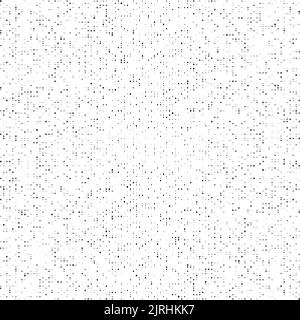 Halftone noise texture background. Comic style grain pattern. Pixelated rhomb particles wallpaper. Black and white grain and dots overlay. Dust Stock Vector