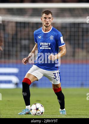 EINDHOVEN - Borna Barisic of Rangers FC during the UEFA Champions
