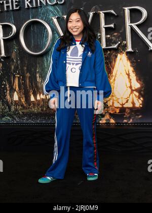 New York, United States. 23rd Aug, 2022. Awkwafina attends special screening of The Lord of The Rings: The Rings of Power produced by Amazon Studios at Lincoln Center Alice Tully Hall. (Photo by Lev Radin/Pacific Press) Credit: Pacific Press Media Production Corp./Alamy Live News Stock Photo