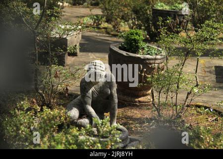 Art in MacCallum More Museum and Gardens in Chase City, VA, USA Stock Photo