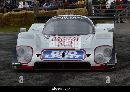 Justin Law, Jaguar XJR12D, Introduced for the 1982 season, Group C cars became the iconic cars of endurance racing, especially at events such as the L Stock Photo