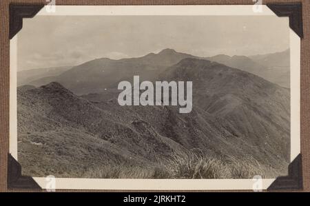 Mountain ranges. From the album: Tararua tramping [circa 1920s], 1920s ...