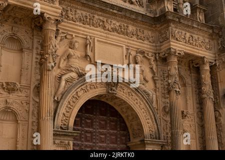 Sacra Capilla del Salvador (Sacred Chapel of the Savior of the World). Built between 1536 and 1559 by Diego de Siloé and Andrés de Vandelvira, under t Stock Photo