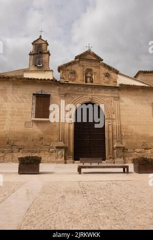Royal Convent of Santa Clara. It is the oldest conventual foundation in Úbeda, being carried out on an undetermined date in the 13th century. It is th Stock Photo