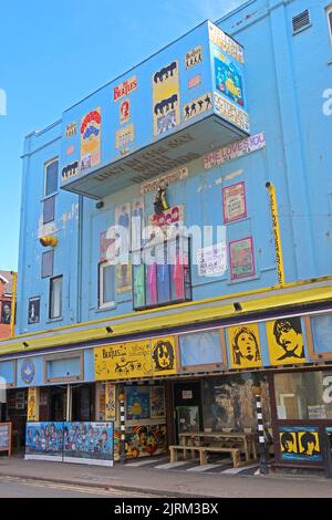 The yellow Submarine Beatles bar - 9 Rigby Rd, Blackpool , Lancashire, England, UK, FY1 5DE Stock Photo