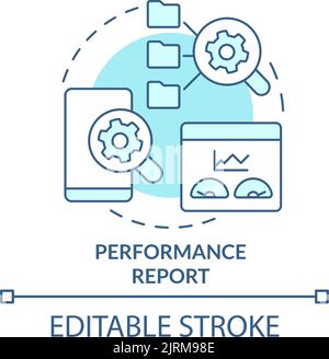 Performance testing modern linear concept icon Stock Vector Image & Art ...