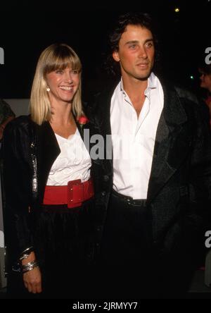 Olivia Newton-John and Matt Lattanzi Circa 1980's Credit: Ralph Dominguez/MediaPunch Stock Photo