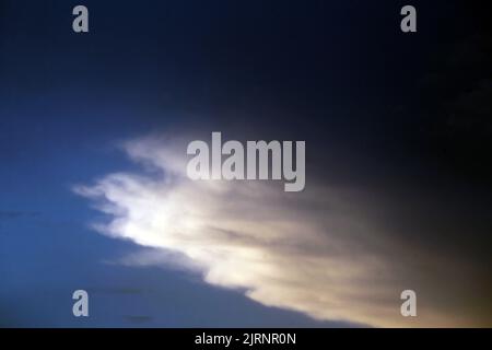 Morning sky Greece Stock Photo