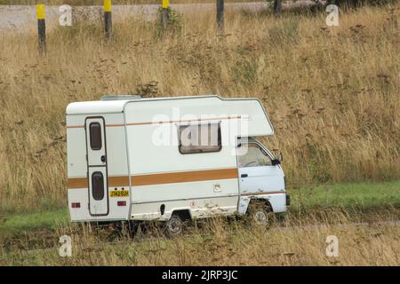 Vauxhall Bedford Rascal 1991 Nipper, 3 Berth, Overcab bed Campervan ...