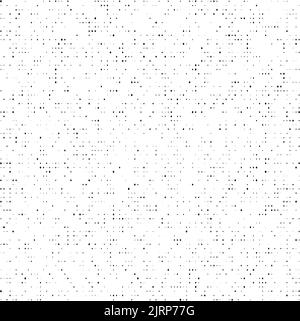 Halftone noise texture background. Comic style grain pattern. Pixelated rhomb particles wallpaper. Black and white grain and dots overlay. Dust Stock Vector