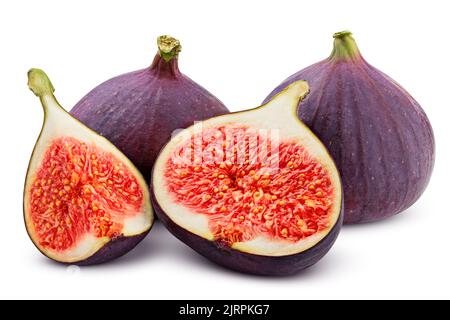 fig isolated on white background, clipping path, full depth of field Stock Photo