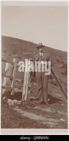 [Roland Searle]., 1920s to 1930s, New Zealand, by Roland Searle. Stock Photo