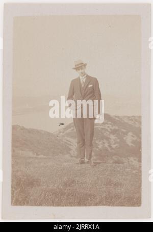 [Roland Searle]., 1920s to 1930s, New Zealand, by Roland Searle. Stock Photo