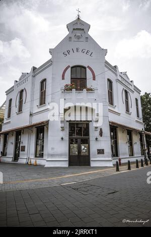 Historical Building in Indonesia Stock Photo