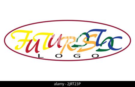 Futuristic style alphabet. segment line font, minimalist type for modern futuristic logo, elegant monogram, digital device and hud graphic. Stock Vector
