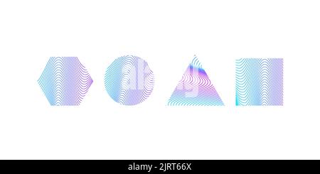 Geometric shapes Stock Vector