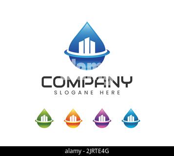 Plumbing logo template design. Plumbing Logo Template Design Vector Stock Vector